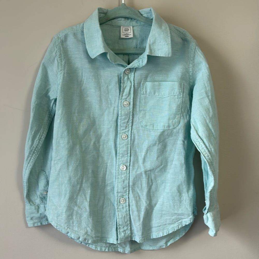 Baby Gap Cotton Dress Shirt size 5 years